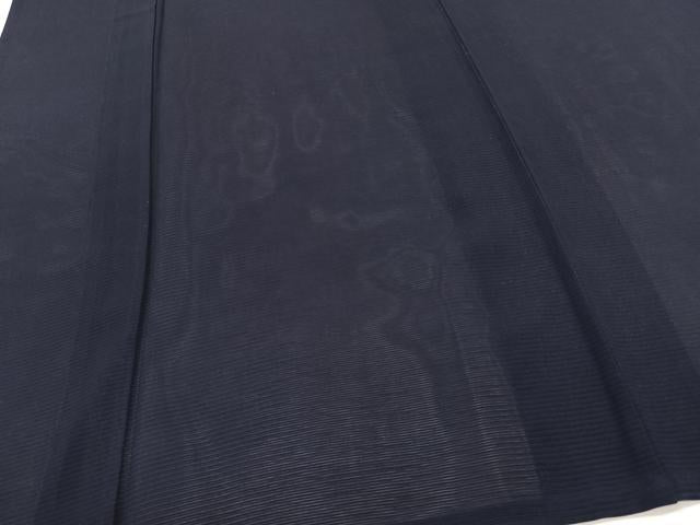 平和屋着物*夏物 色無地 絽 青褐色 両面染め 正絹 逸品 CABJ9616xi