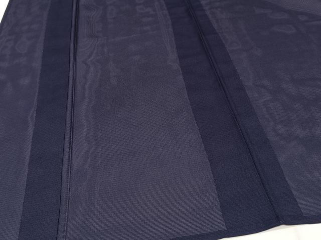平和屋着物*夏物 色無地 絽 鉄紺色 洗える着物 CABJ9639xi