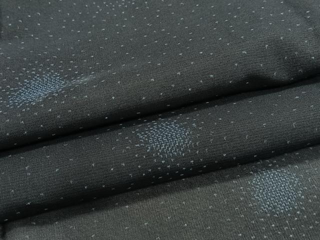 平和屋着物*夏物 夏大島 霞文 正絹 逸品 CABJ9704xi