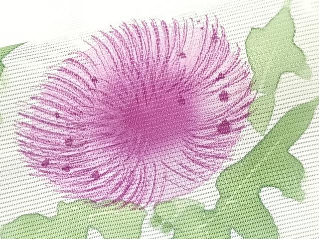 平和屋着物*夏物 訪問着 絽 手描き 枝草花文 正絹 逸品 未使用 CABJ9713xi