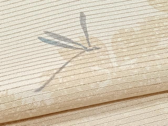 平和屋着物*夏物 小紋 絽 草花蜻蛉 正絹 逸品 CABJ9715xi