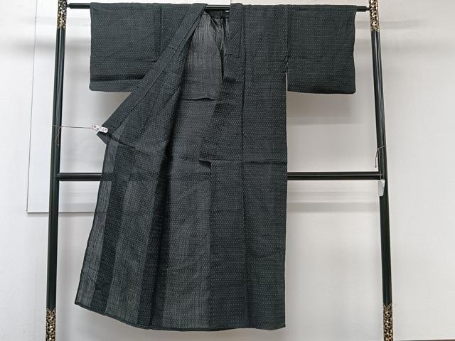 平和屋着物*夏物 上布 抽象文様 麻 逸品 CABJ9773xi