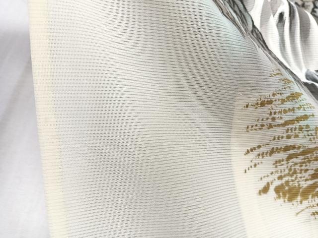 平和屋着物*夏物 訪問着 絽 手描き 風景文 正絹 逸品 CABJ9781xi