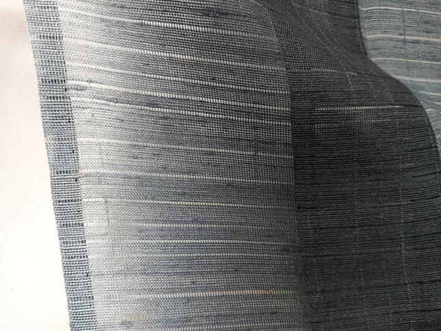平和屋着物*夏物 小紋 絽紬 月文様 暈し染め 正絹 逸品 CABJ9788xi