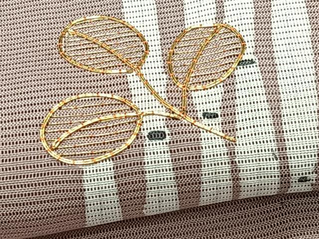 平和屋着物*夏物 訪問着 絽 駒刺繍 木賊花文 正絹 逸品 CABJ9802xi