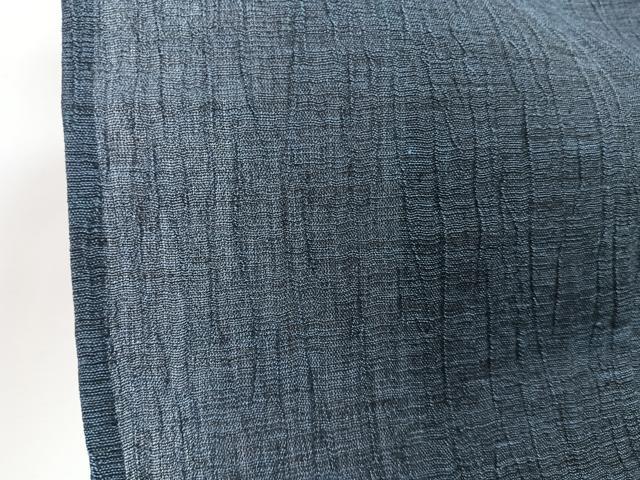平和屋着物*夏物 男性 本場小千谷縮 霞文 麻 逸品 CABJ9810xi