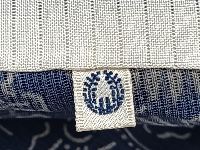 平和屋着物*夏物 小紋 絽 型染め 菊唐草文 正絹 逸品 CABJ9816xi