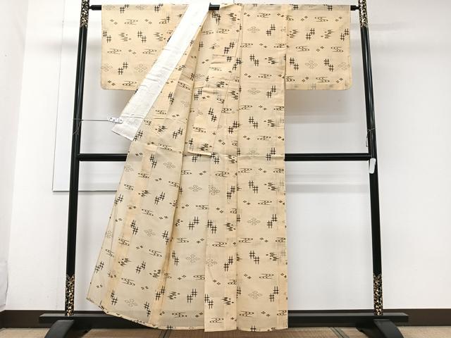 平和屋着物*夏物 本場夏琉球絣 夏琉球 正絹 逸品 CABJ9829xi