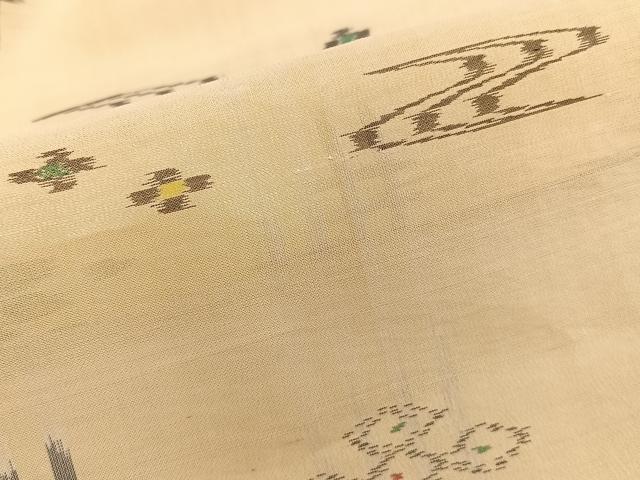 平和屋着物*夏物 本場夏琉球絣 夏琉球 正絹 逸品 CABJ9829xi