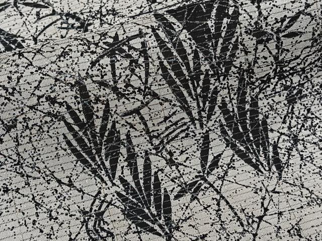 平和屋着物*夏物 小紋 絽 流水風景文 正絹 逸品 CABJ9843xi