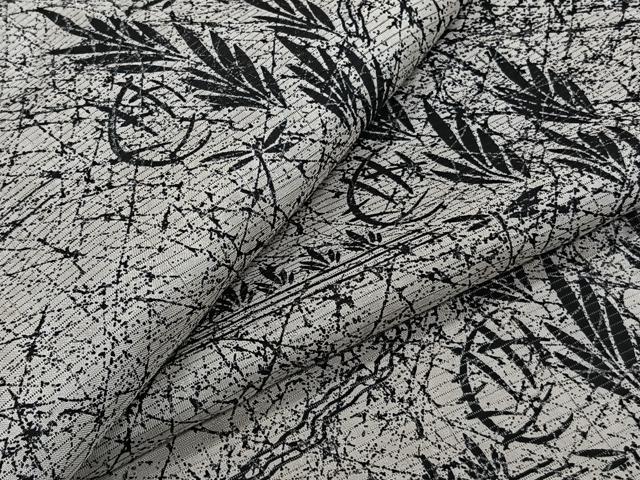 平和屋着物*夏物 小紋 絽 流水風景文 正絹 逸品 CABJ9843xi