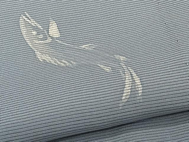 平和屋着物*夏物 訪問着 絽 魚 正絹 逸品 CABJ9861xi