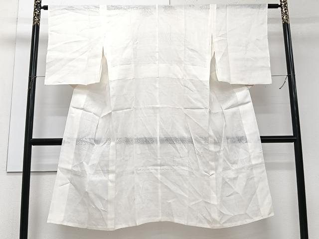 平和屋着物*夏物 長襦袢 流水楓紋紗 生成り色 麻 逸品 CABJ9885xi
