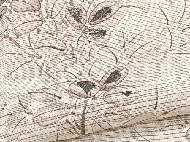 平和屋着物*夏物 訪問着 絽 手描き 萩文 正絹 逸品 CABJ9889xi