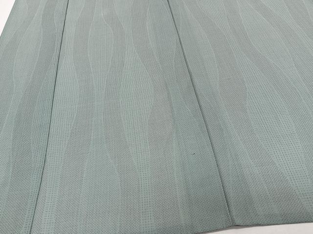 平和屋着物*夏物 小紋 紗 よろけ縞 洗える着物 CABJ9895xi