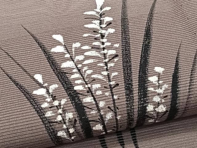 平和屋着物*夏物 訪問着 絽 手描き 草花文 洗える着物 CABJ9902xi