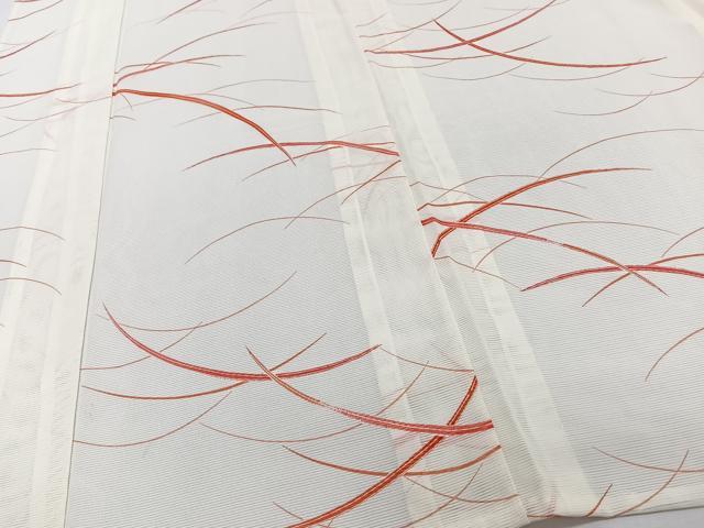 平和屋着物*夏物 小紋 絽 芝文 洗える着物 CABJ9911xi