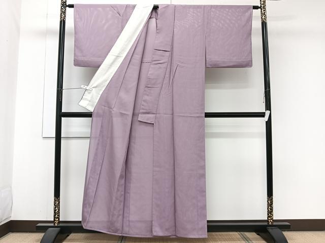 平和屋着物*夏物 色無地 絽 二藍色 洗える着物 CABJ9916xi