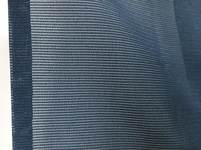 平和屋着物*夏物 色無地 絽 濃藍色 正絹 逸品 CABJ9919xi