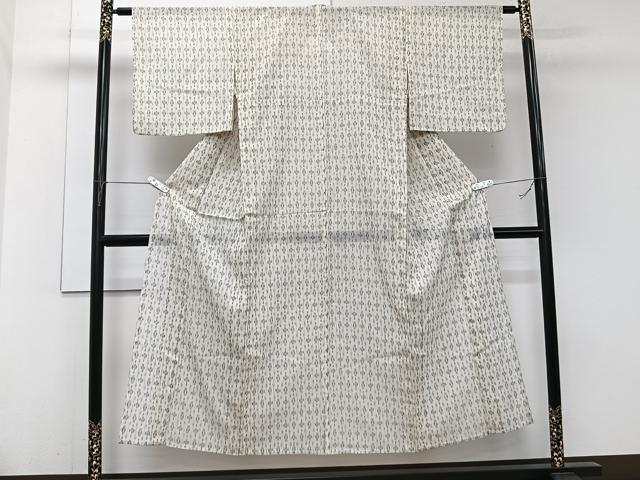 平和屋着物*夏物 紗紬 抽象文様 正絹 逸品 CABJ9934xi