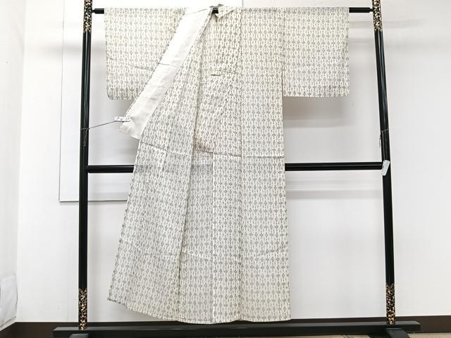 平和屋着物*夏物 紗紬 抽象文様 正絹 逸品 CABJ9934xi