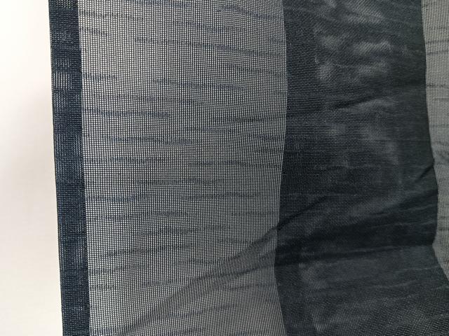 平和屋着物*夏物 色無地 紗 濃藍色 正絹 逸品 CABJ9935xi
