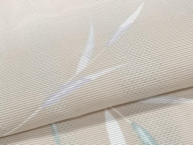 平和屋着物*夏物 小紋 絽 枝葉文 洗える着物 CABJ9938xi