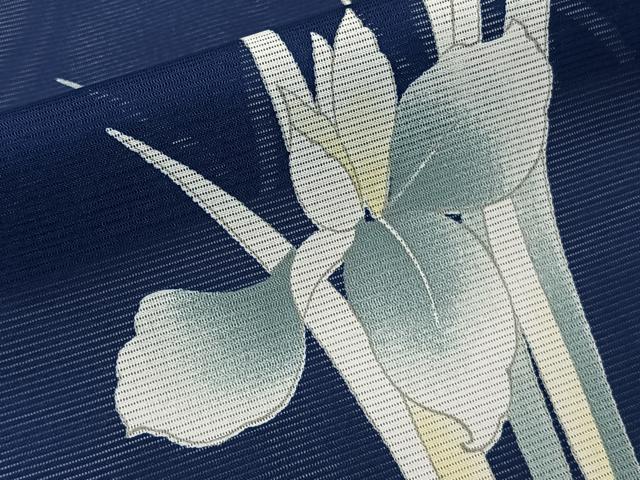 平和屋着物*夏物 訪問着 絽 草花文 洗える着物 CABJ9976xi