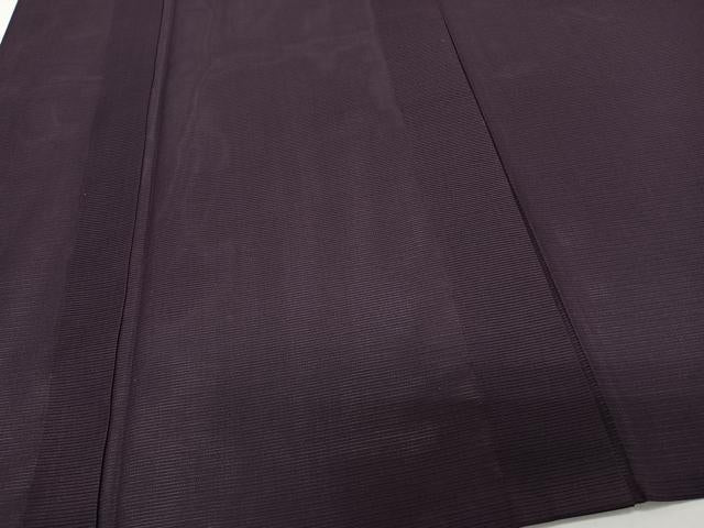 平和屋着物*夏物 色無地 絽 葡萄色 正絹 逸品 CABJ9988xi