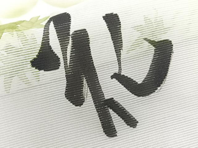 平和屋着物*夏物 訪問着 絽 手描き 雪月花 銀彩 洗える着物 CABJ9992xi