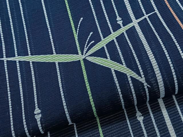 平和屋着物*夏物 訪問着 絽 笹竹文 洗える着物 CABJ9994xi