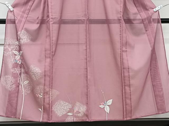 平和屋着物*夏物 訪問着 絽 南天文 洗える着物 CABJ9999xi