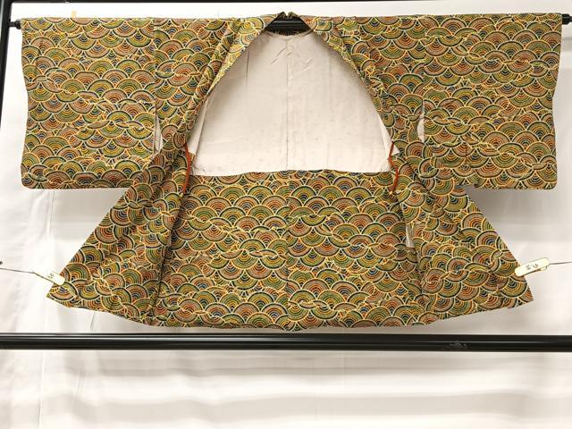 平和屋着物#羽織 青海波 正絹 逸品 CABK0012ua