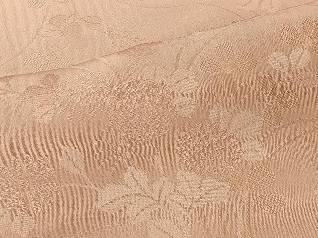 平和屋着物#羽織 草花地紋 一斤染色 正絹 逸品 未使用 CABK0041ua