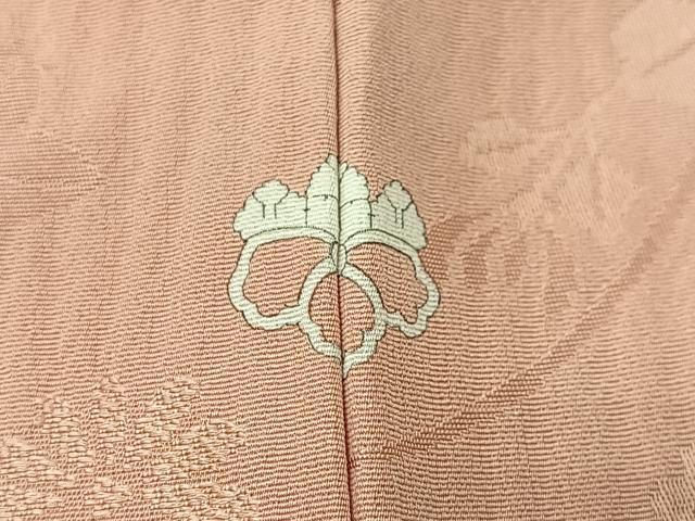平和屋着物#羽織 草花地紋 一斤染色 正絹 逸品 未使用 CABK0041ua