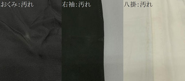 平和屋着物■豪華黒留袖 駒刺繍 扇面飛鶴花文 金彩 正絹 逸品 CABK0078ua