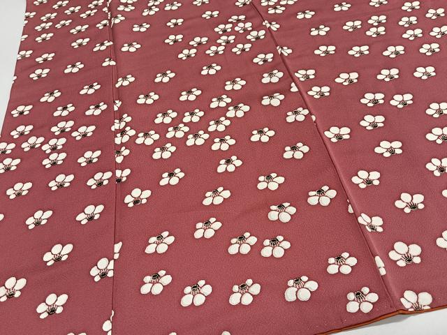 平和屋着物■上質な小紋 花尽くし 正絹 逸品 CABK0085ua