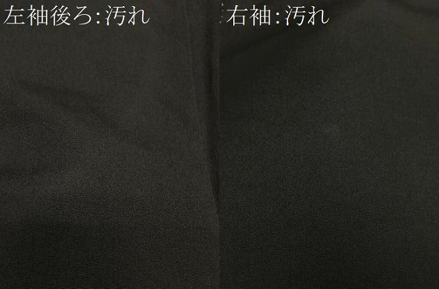 平和屋着物■豪華黒留袖 総刺繍 扇面花鳥文 金銀糸 正絹 逸品 CABK0086ua
