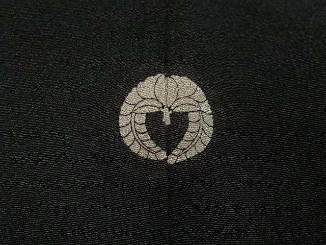平和屋着物■豪華黒留袖 駒刺繍 束ね熨斗飛鳥文 金銀彩 正絹 逸品 CABK0087ua