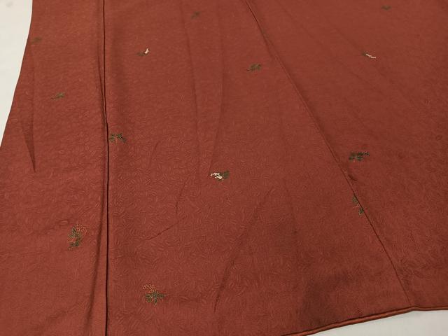 平和屋着物■上質な小紋 南天文 金彩 正絹 逸品 CABK0093ua