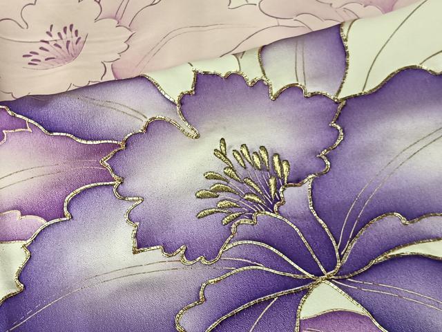 平和屋着物●豪華振袖 駒刺繍 花尽くし 正絹 逸品 CABK0154ua