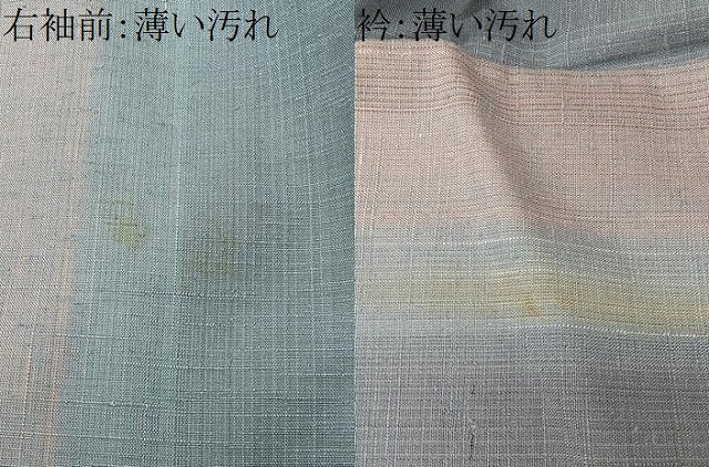 平和屋着物■上質な紬 間道 正絹 逸品 CABK0163ua
