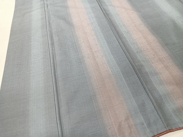 平和屋着物■上質な紬 間道 正絹 逸品 CABK0163ua