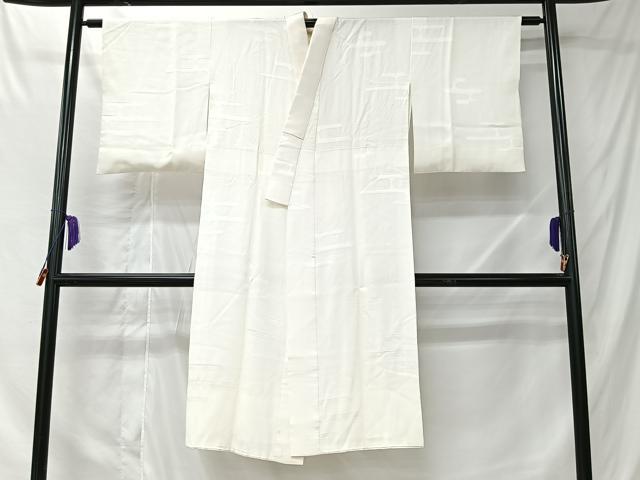 平和屋着物■長襦袢 袷 エ霞地紋 正絹 逸品 CABK0178ua