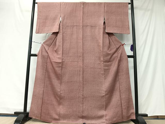 平和屋着物■江戸小紋 安達一貫 鮫小紋柄 正絹 逸品 CABK0268ua