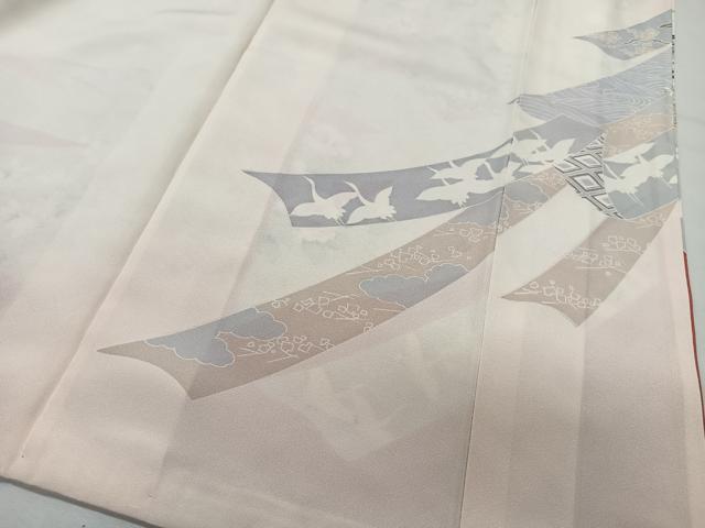 平和屋着物■豪華振袖 花車文 金彩 正絹 逸品 CABK0304ua