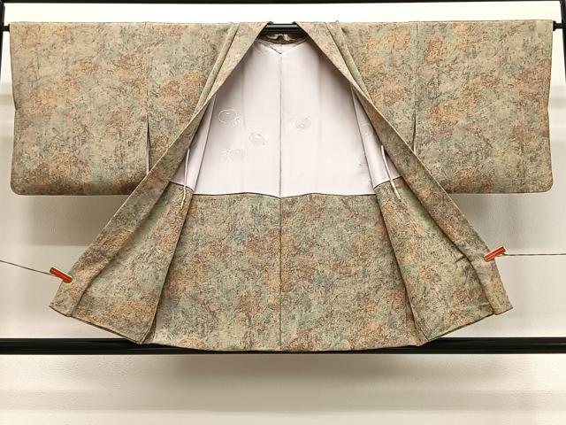 平和屋着物#羽織 霞文 鬼しぼ縮緬 正絹 逸品 CABK0360ua