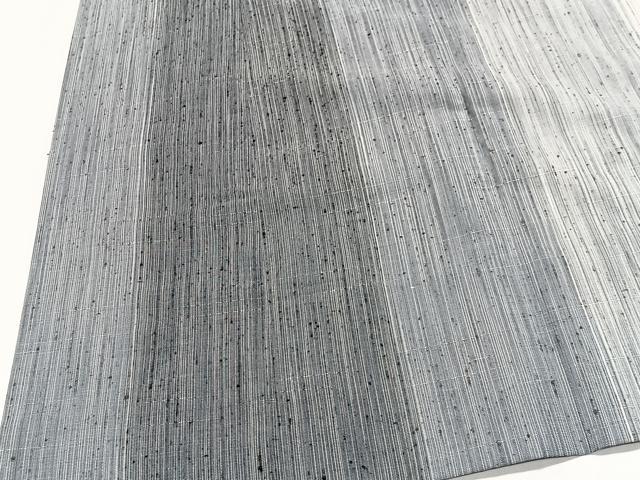 平和屋着物#道中着 単衣 ぜんまい紬 間道 ロング丈 正絹 逸品 CABK0384ua