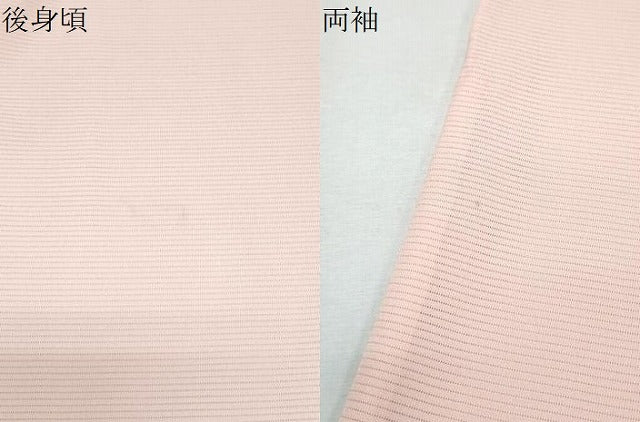 平和屋着物*夏物 色無地 絽 虹色 洗える着物 CABK0457th