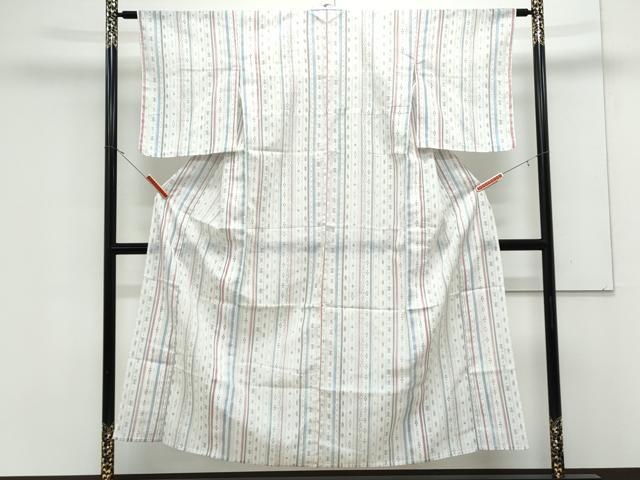 平和屋着物*夏物 小紋 紗 吉祥間道 洗える着物 CABK0487th